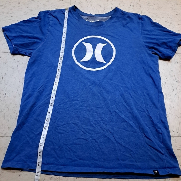 Hurley | Blue Men's T-Shirt - Picture 8 of 9